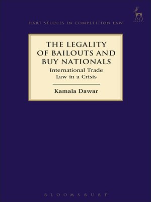 cover image of The Legality of Bailouts and Buy Nationals